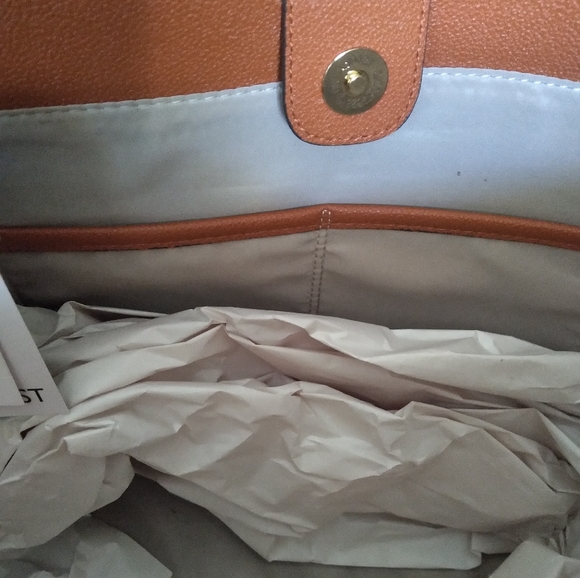 New Nine West Garner 2-in-1 Tote and Pouch Ginger Multi - Picture 4 of 8